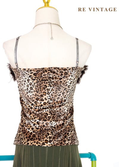 Velvet Wild 絨毛小豹細肩帶背心7