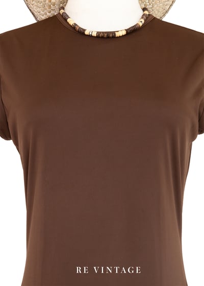 必備單品 - Toffee 棕色長版洋裝6