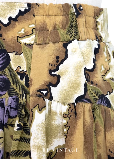 Tropic Mirage 熱帶幻影紫花天堂中長裙（24-29")）6