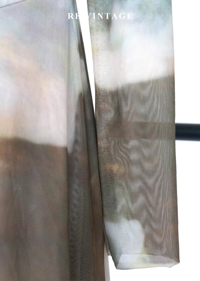 模糊邊界迷幻渲染扭結洋裝20