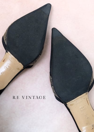 『歐洲寶物』Marina Rinaldi 威尼斯夜宴剪影金線刺繡穆勒鞋12