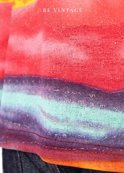 火山區的地層圖薄款針織小上衣4