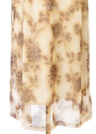 褐金色薄霧般的浪漫旋律長洋裝14