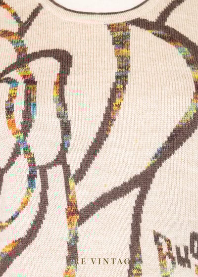 Artsy Rose 奶茶色毛料針織背心13