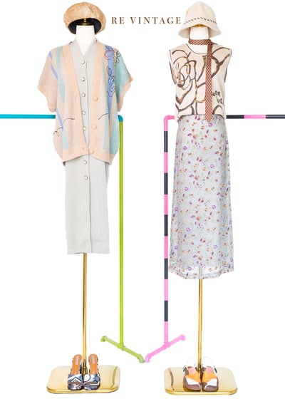 Artsy Rose 奶茶色毛料針織背心2