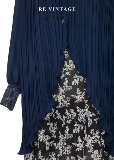 深海褶學 - 百褶金釦貴氣襯衫4