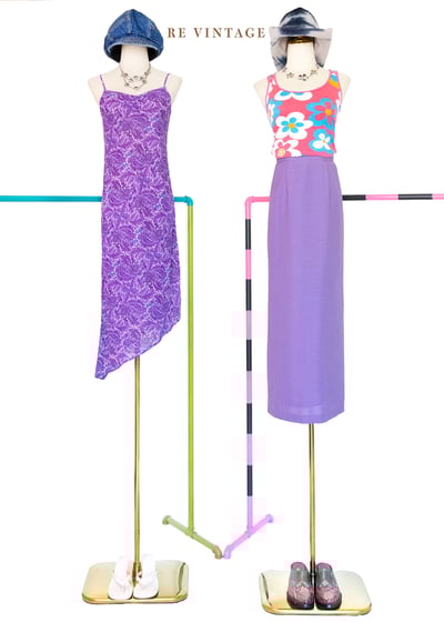 花漾春日甜美銀釦背心2