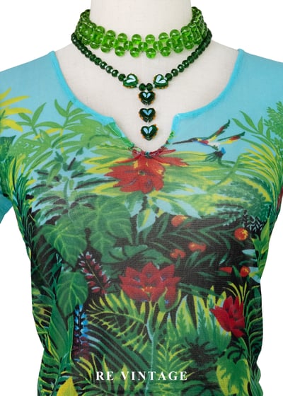 叢林幻境 - 亞馬遜的呼吸網紗上衣4