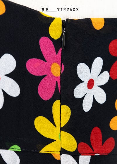 鮮豔百花豔麗細肩帶洋裝9