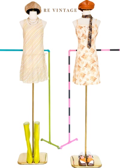 檸檬口味甜甜雪紡洋裝2