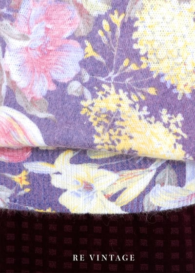 Purple Orchid 花朵盛開毛衣6