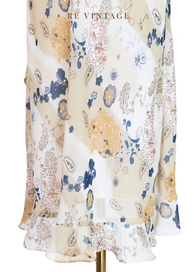 Irish Cream 小花變形蟲漂亮洋裝15