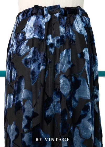 Ink Tide Blue 海潮夜色長裙（22-26"）8