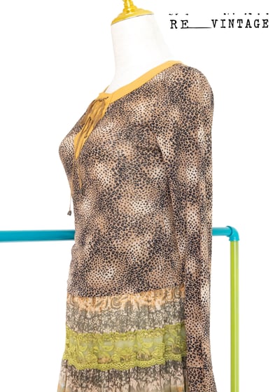 Autumn Leopard Print 貼身上衣8