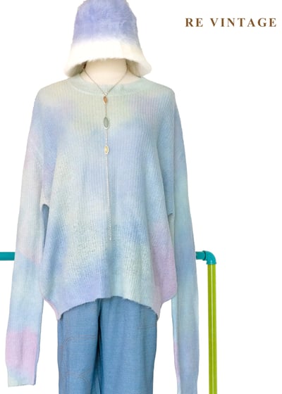 獨角獸在雲朵上的午覺時光針織毛衣1