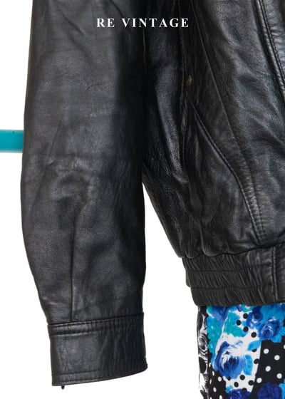 質感單品 -帥氣魔女黑皮革外套4