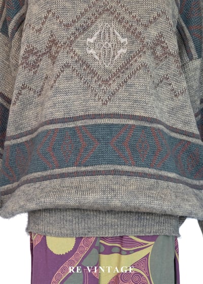 石林晨光幾何圖騰針織毛衣4