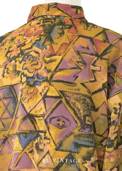 日落金字塔長袖襯衫12