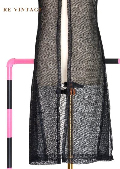 半透夢境中國釦蕾絲洋裝/罩衫9