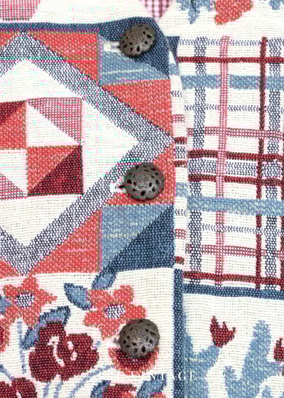 『歐洲寶物』異國風情小花園西裝背心5