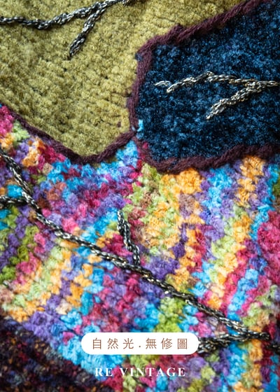 Colors in layes 針織材質混搭毛線外套15