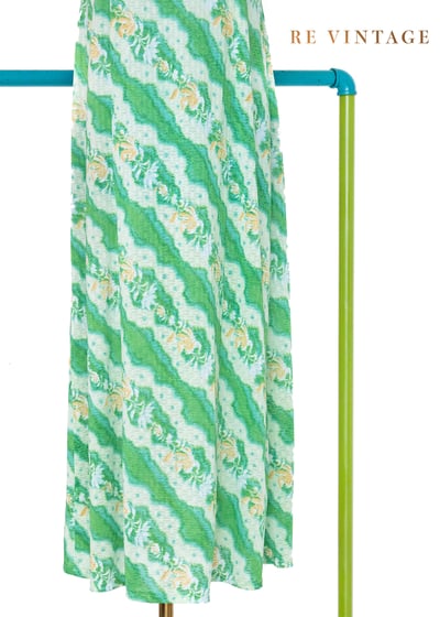 草地力的野花夢彈性長洋裝4