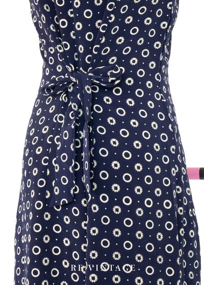 深藍圈圈連身褲11