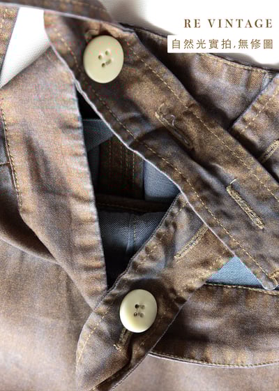 『歐洲寶物』兩種穿 Rusty Brown 短褲/吊帶褲10