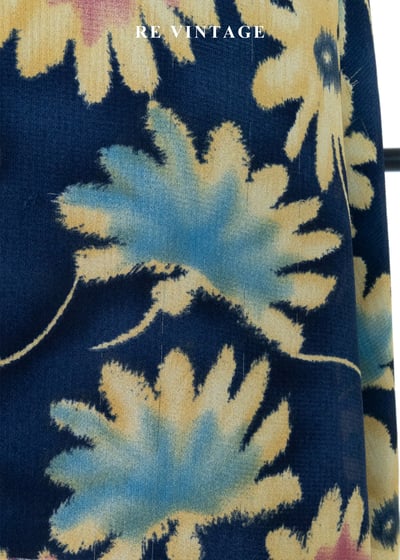 仲夏夜的向日葵 - 摩登大花印花洋裝17