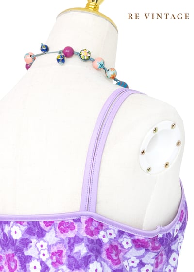 葡萄汽水糖細肩帶洋裝9