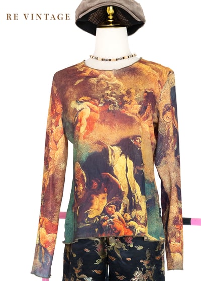 Golden Fresco 金色壁畫古典上衣9