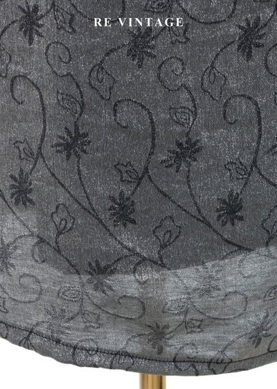 銀河裡的雛菊 - 銀線花卉連身長裙9