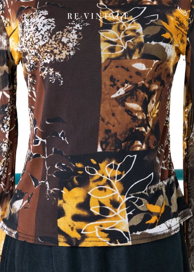 花香巧克力長袖上衣10