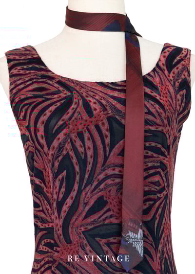 Pepper Red 冷豔美感流動線條短洋裝6