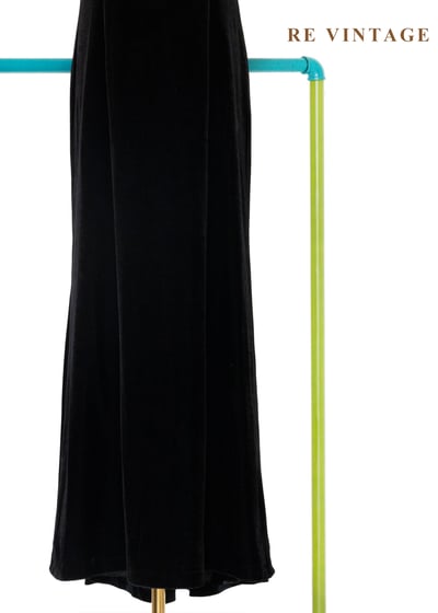 夜色裡的銀白神秘圖騰長洋裝4