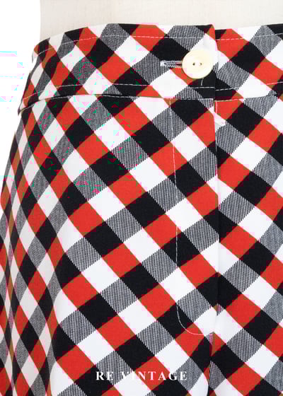 三色斜紋錯視感長褲（28"）5