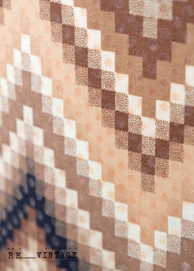 馬賽克の漸層波紋中長裙5