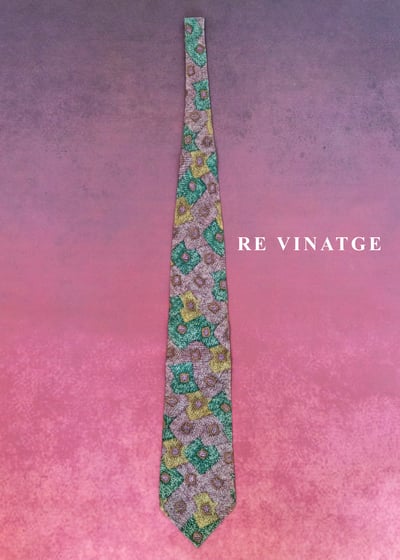 色彩遊戲夢幻幾何領帶4