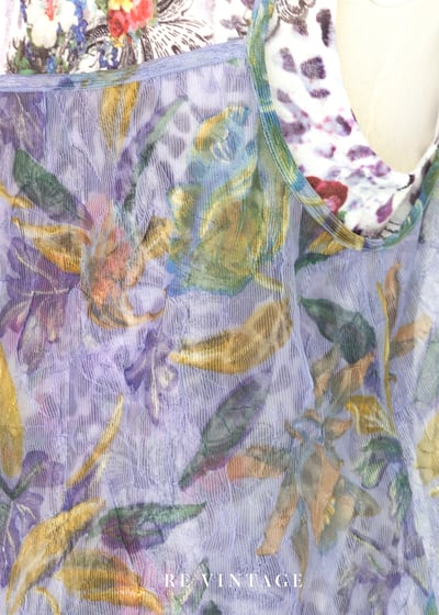 Orchid Bloom 透膚壓皺網紗細肩長洋裝12