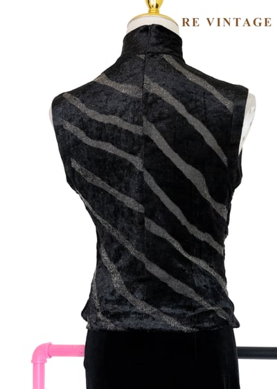 銀河星空絨布高領背心8