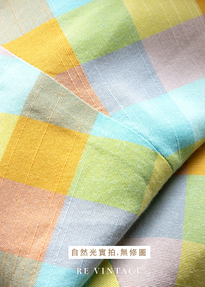 香港製 - 甜蜜方塊糖不規則下擺美裙（26"）11