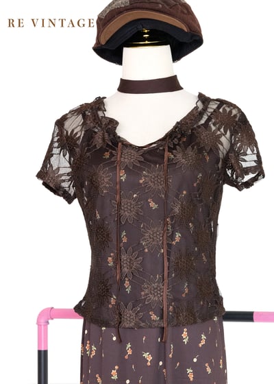 詩人的花語戀歌透膚上衣1