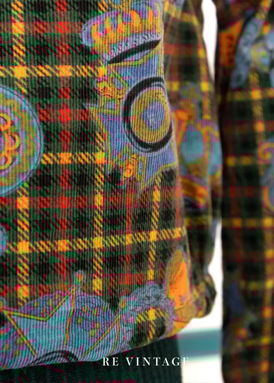 國王皇冠深綠色燈芯絨上衣6