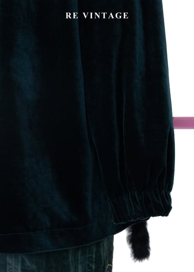 綠野仙蹤毛毛抽繩絨布外套13