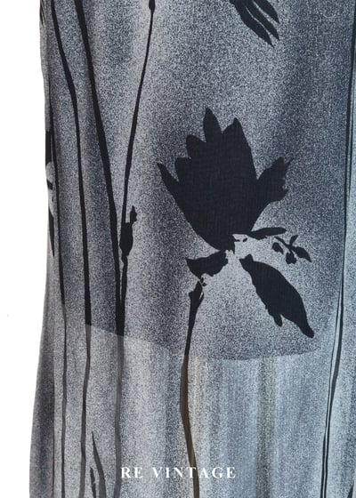 墨色流轉空靈氣質長裙（28"）7