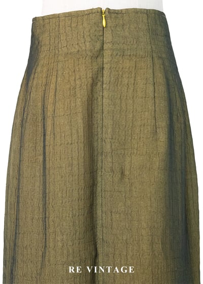 輕黑紗覆著黃光長裙（28"）8