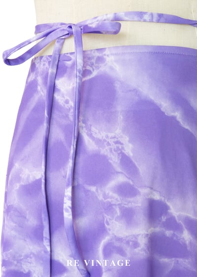 紫光漣漪如夢似幻長裙 (25")10