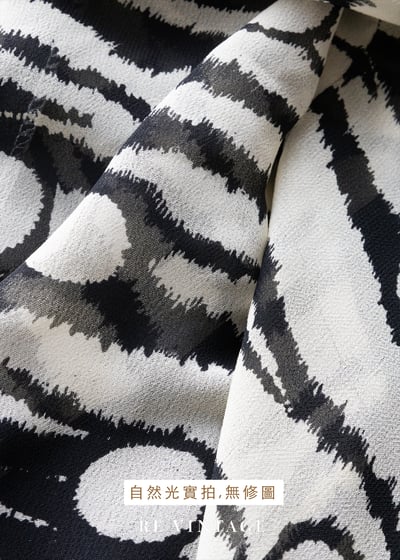 Monochrome 黑白脈動雪紡襯衫13