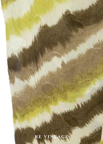 泥土與草地的復古詩長洋裝15