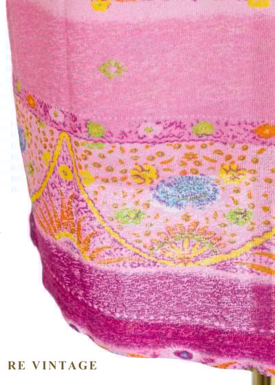 粉色香料變形蟲及膝裙（26-29"）6